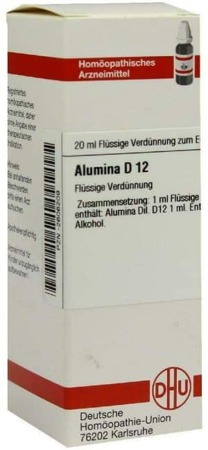 DHU Alumina D12 Dilution 20 ml