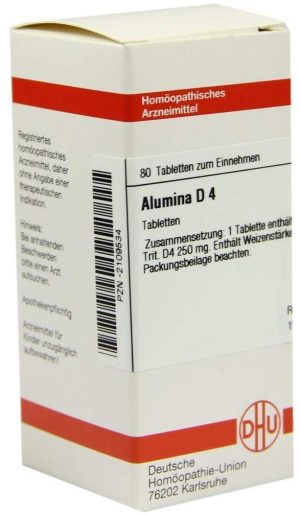 DHU Alumina D4 80 Tabletten