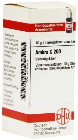 DHU Ambra C200 Globuli