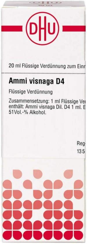 DHU Ammi visnaga D4 Dilution 20 ml
