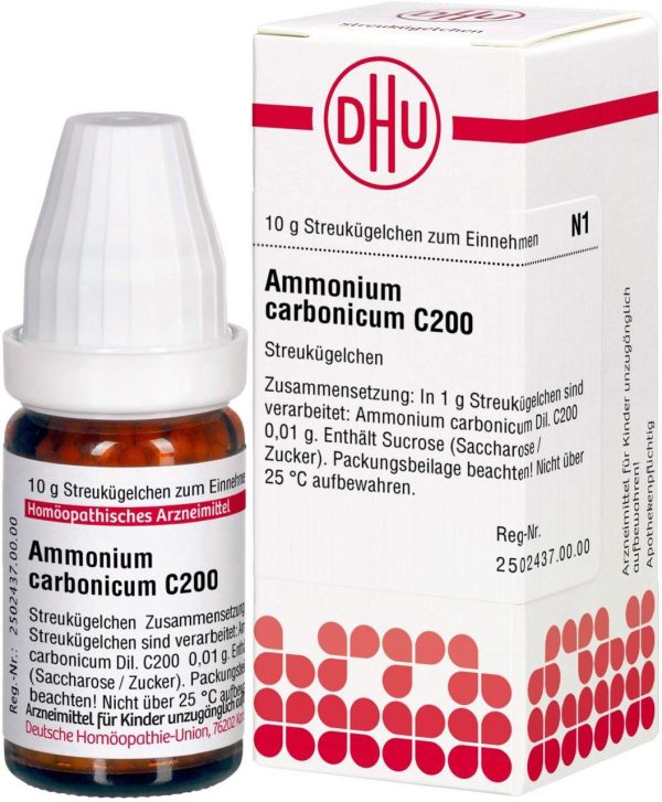 DHU Ammonium carbonicum C200 Globuli