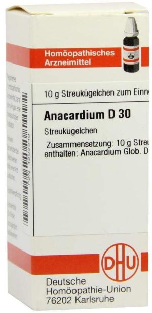 DHU Anacardium D30 Globuli