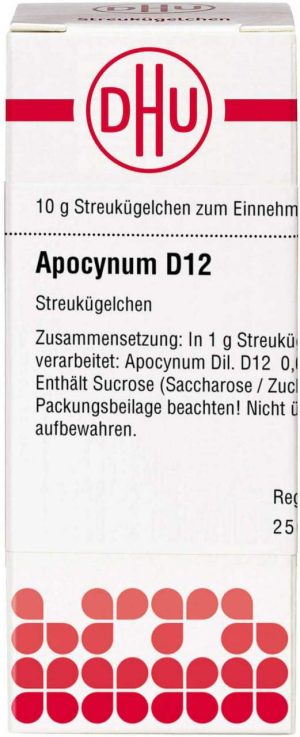 DHU Apocynum D12 Globuli 10 g