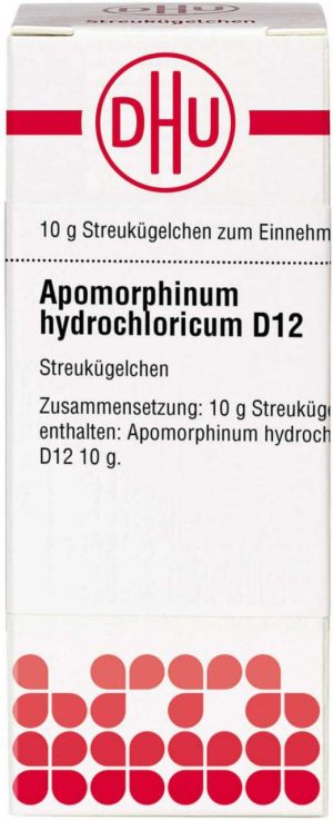 DHU Apomorphinum hydrochloricum D12 Globuli 10 g