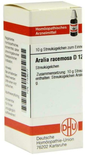 DHU Aralia racemosa D12 Globuli 10 g
