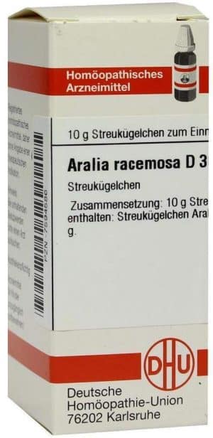 DHU Aralia racemosa D30 Globuli