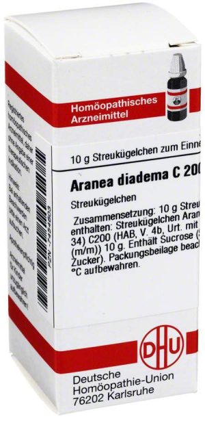DHU Aranea diadema C200 Globuli