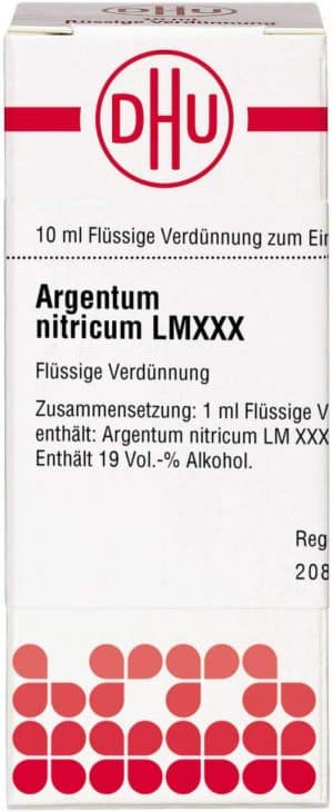 DHU Argentum Nitricum Lm Xxx Dilution 10 ml
