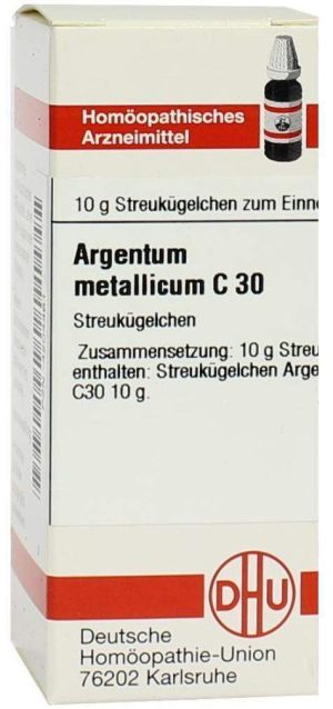 DHU Argentum metallicum C30 Globuli