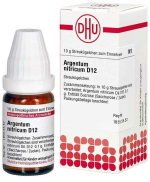 DHU Argentum nitricum D12 10 g Globuli