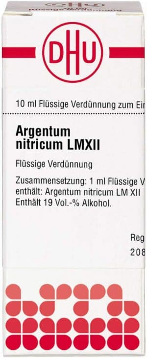 DHU Argentum nitricum Lm Xii Dilution 10 ml