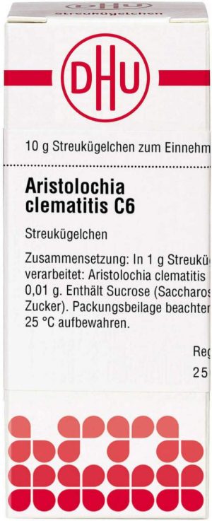 DHU Aristolchhia clematitis C6 Globuli 10 g