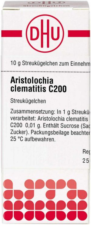 DHU Aristolochia clematitis C200 Globuli 10 g