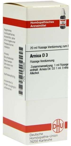 DHU Arnica D3 20 ml Dilution