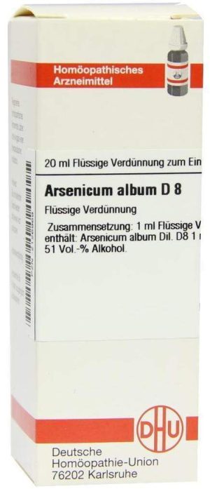 DHU Arsenicum album D8 20 ml Dilution