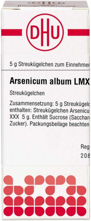 DHU Arsenicum album Lm Xxx Globuli 5 g