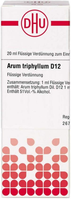 DHU Arum triphyllum D12 Dilution