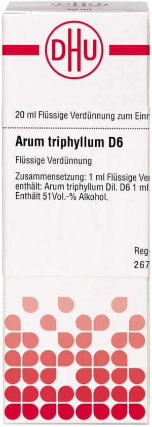 DHU Arum triphyllum D6 Dilution