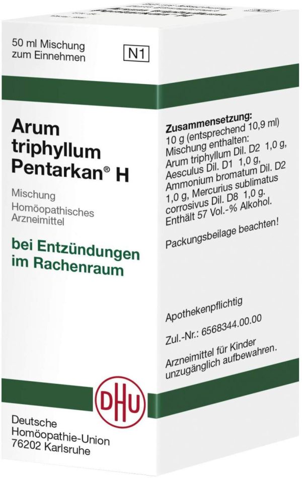 DHU Arum triphyllum Pentarkan H 50 ml Dilution