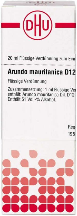 DHU Arundo mauritanica D12 Dilution
