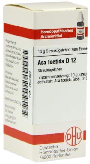 DHU Asa foetida D12 10 g Globuli