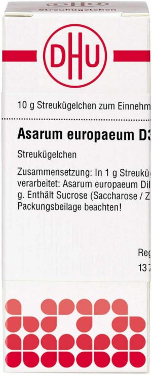 DHU Asarum europaeum D30 Globuli 10 g