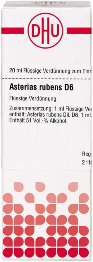 DHU Asterias rubens D6 Dilution 20 ml