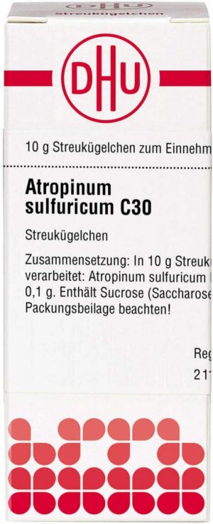 DHU Atropinum sulfuricum C30 Globuli 10 g