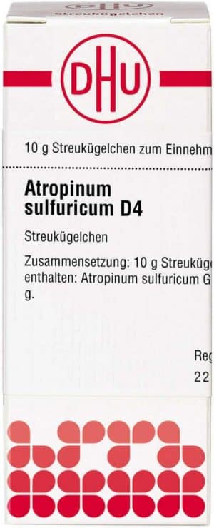DHU Atropinum sulfuricum D4 Globuli 10 g