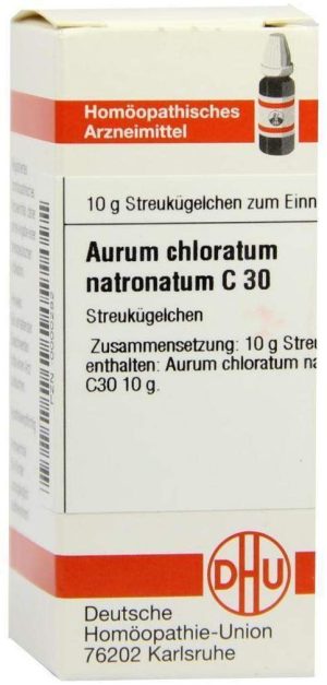 DHU Aurum chloratum natronatum C30 Globuli