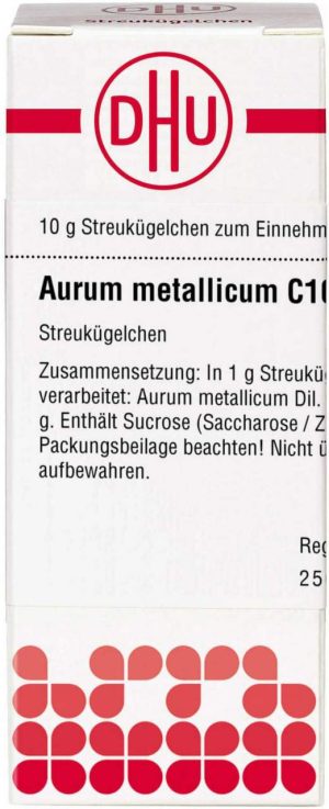 DHU Aurum metallicum C100 Globuli 10 g