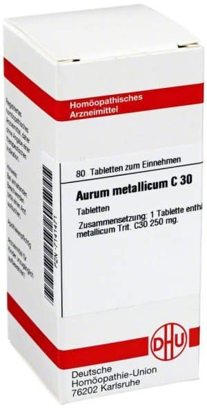 DHU Aurum metallicum C30 Tabletten