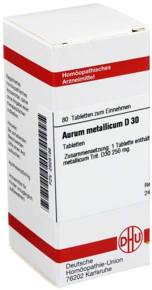 DHU Aurum metallicum D30 Tabletten