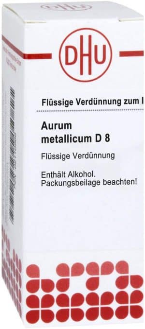 DHU Aurum metallicum D8 Dilution 20 ml