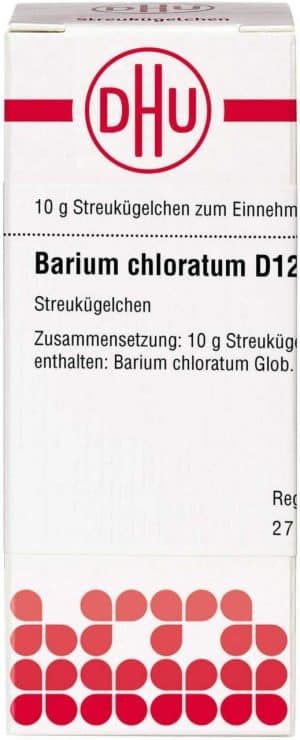 DHU Barium chloratum D12 Globuli 10 g