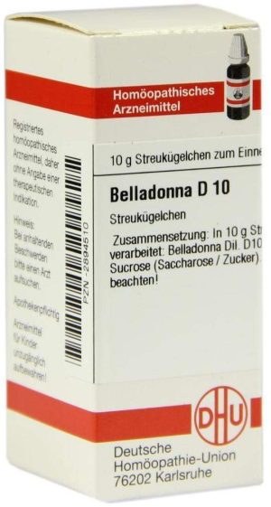DHU Belladonna D10 Globuli
