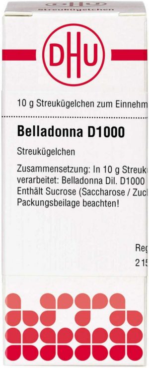 DHU Belladonna D1000 Globuli 10 g