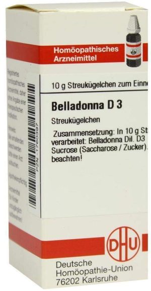 DHU Belladonna D3 Globuli
