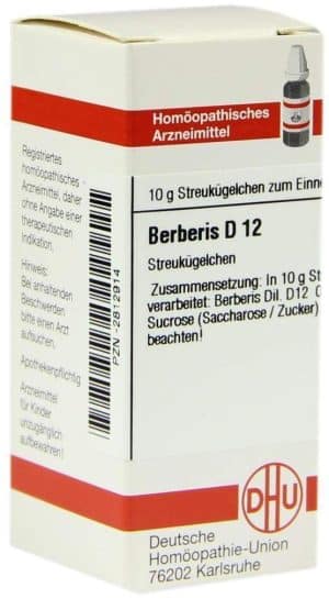 DHU Berberis D12 10 g Globuli
