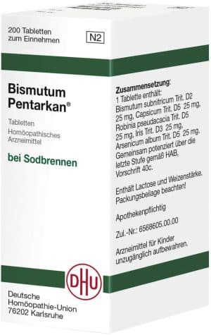 DHU Bismutum Pentarkan 200 Tabletten