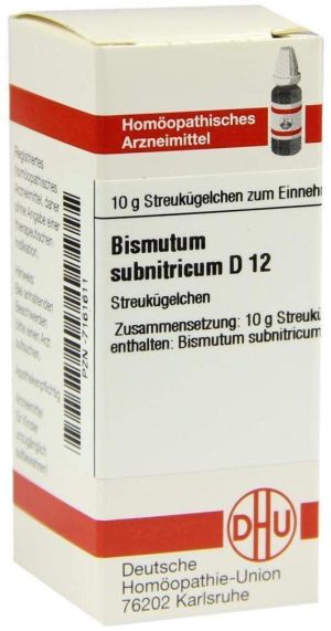 DHU Bismutum subnitricum D12 10 g Globuli