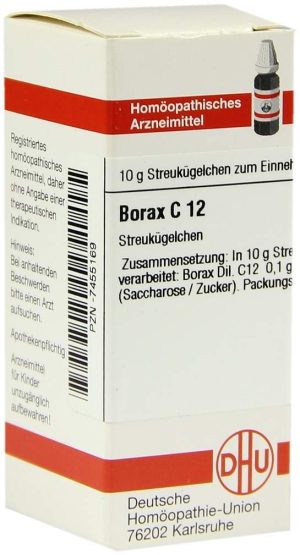 DHU Borax C12 Globuli