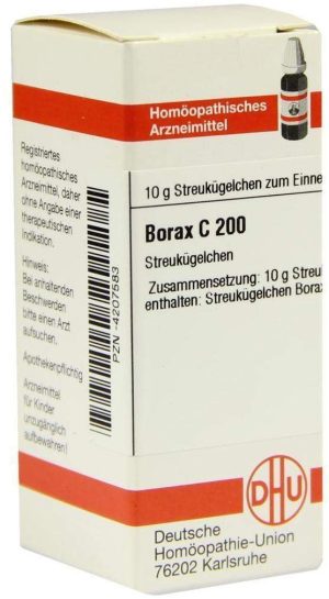 DHU Borax C200 Globuli