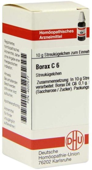 DHU Borax C6 10 g Globuli