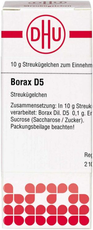 DHU Borax D5 Globuli