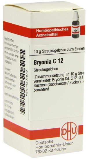 DHU Bryonia C12 10 g Globuli
