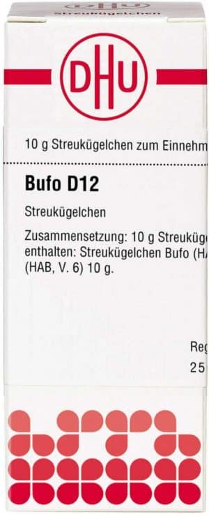 DHU Bufo D12 Globuli 10 g
