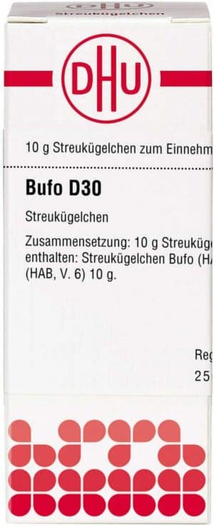 DHU Bufo D30 Globuli 10 g