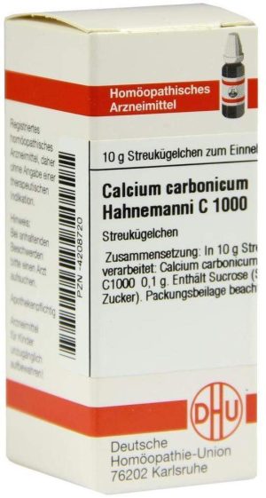 DHU Calcium carbonicum Hahnemanni C1000 Globuli