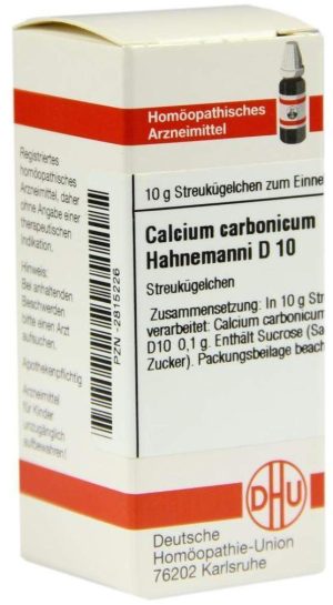 DHU Calcium carbonicum Hahnemanni D10 Globuli